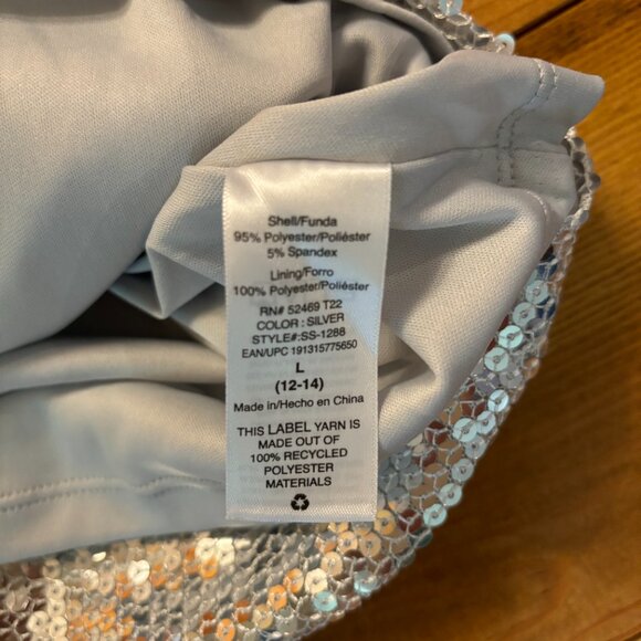 Silver Sequence Dress - Picture 9 of 9